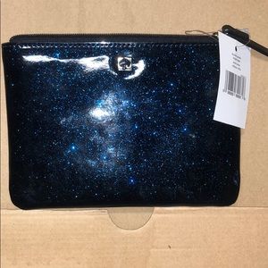 slg mini pouch (glitter blue)